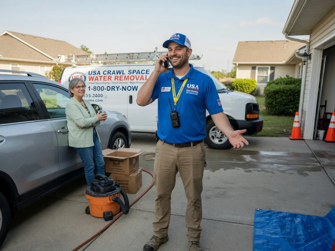 Crawl Space Water Removal Monroe, VA FAQs